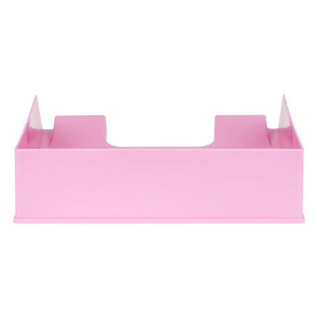 Paper tray horizontal STAMP "Favorite", pink