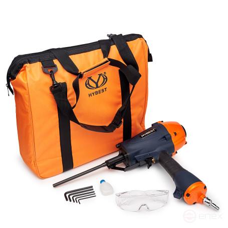 Mounting gun for insulation Hybest BW200 (pneumatic, disc-shaped dowel mushroom IN)