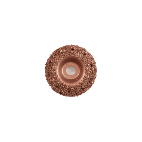 NS05-6818 Rough hemisphere, Ø76x32mm, AH 14mm, 18 Grit