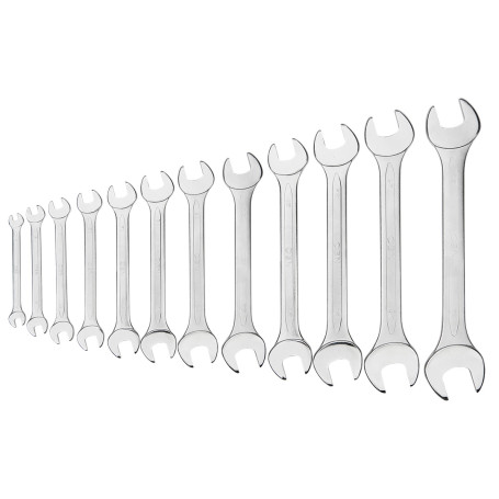 Open-mouthed keys, double-sided, 6-32 mm, set of 12 pcs.