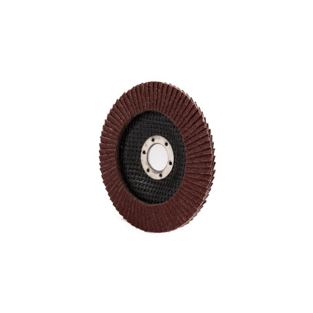 Grinding wheel petal ROSSVIK 125*22 mm 40 Grit. Type 29, Zr, 80 m/s, 12250 rpm