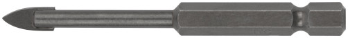 Tile and glass drill bit, hexagonal U-shank for a 5x70 mm bit