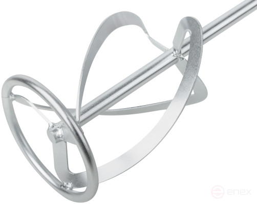 Миксер для легких строительных смесей усиленный Профи, хвостовик М14, 120х590 мм