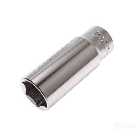 Головка торцевая 1/2" 22мм глубокая L=76мм JTC