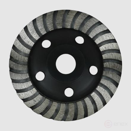 Чашка-фреза алмазная торцевая (турбо, 125x22.23x5 мм) BERGER BG1942