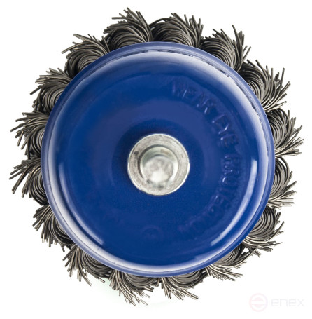 Drill Cordless Bowl-shaped Twisted PRACTICE 75 mm, tail 6 mm (032-560)