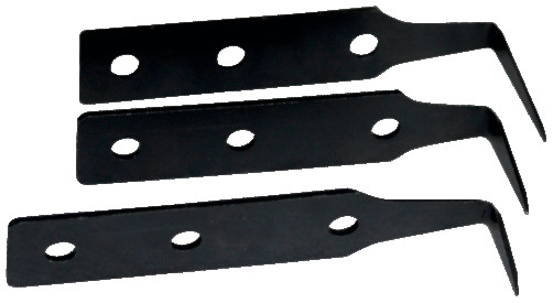 3 Replaceable L-blades for Windshield Cutting Tool 19/25/38 mm