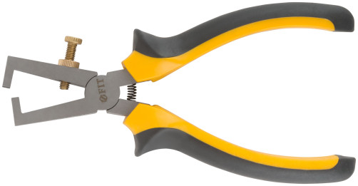 Insulation removal pliers "Style", black and yellow rubberized handles 150 mm