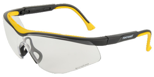 Safety glasses open O50 MONACO StrongGlass (2C-1.2 PC), 30 pcs.