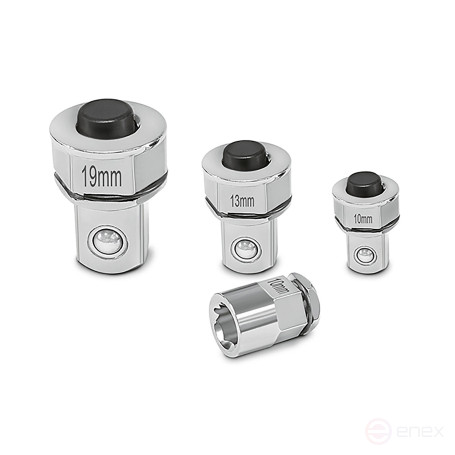 A set of adapters for keys with a ratchet 4 items