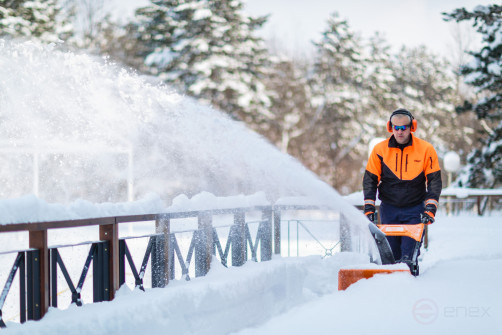 Villager VST 50 snowplow