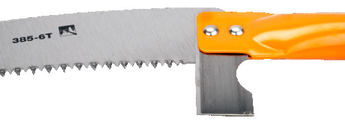 Пила садовая обрезная изогнутая для использования с шестом 6 TPI, стальная рукоятка, перетачиваемый зуб