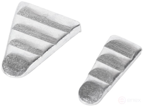 Клинья для молотка и топора "елочка", 2 шт., 12х27 мм и 24х27 мм