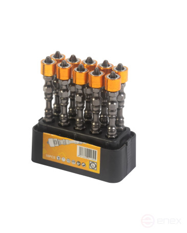 Набор бит двусторонних с магнитом Skole PH2-6510 (10шт/уп) BT7-265