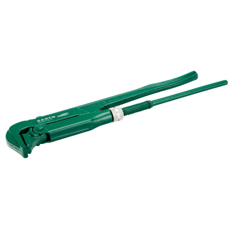 1 1/2" Трубный ключ шведского типа 90° с зеленым порошковым покрытием, 420 мм