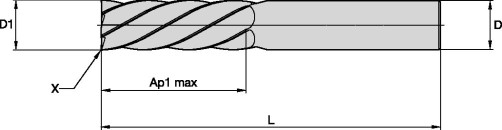 Фасонная фреза CDDC1000A6AH KCN05