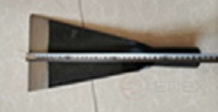 Ice axe 100*350mm made of 1.35 kg rail steel.
