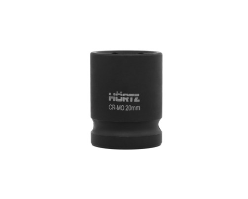 Головка торцевая сменная ударная 6-гранная (Cr-Mo) 20 1/2" L=38 мм HORTZ