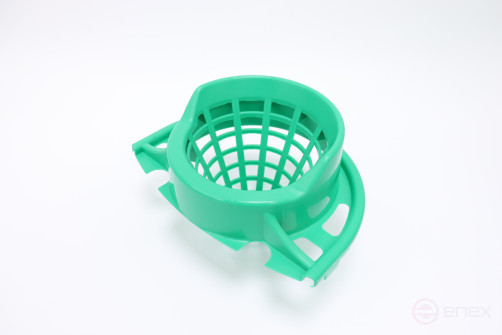 ACG Ведро 12л зеленое, с отжимом 1003422