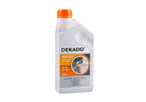 Two-stroke 2T Standard oil, mineral DEKADO 0.95 l.