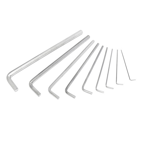 6-sided long 9pcs Keys in the WP222005 WORKPRO holder