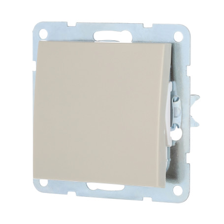 Switch 1-terminal, cross (circuit 7) 16 A, 250 B (beige) LK60