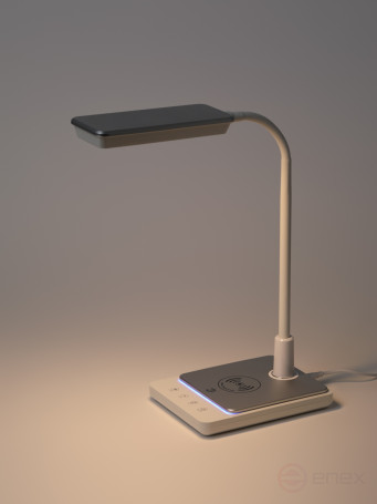 Настольный светильник ЭРА NLED-499-10W-W светодиодный белый