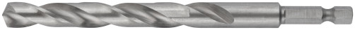 Drill HSS metal,polished, U-shank at bat, the Indian packing 10.0 mm