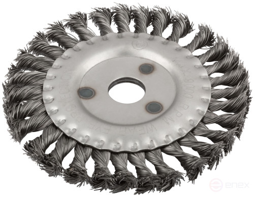 Straight disc blade, seat diameter 22.2 mm, 150 mm twisted steel wire