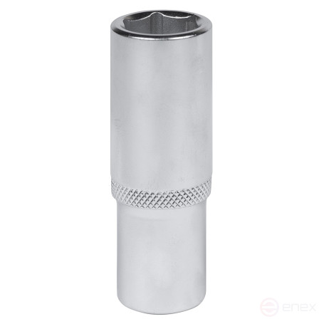 Головка торцевая глубокая шестигранная 1/2", 21 мм МАСТАК 001-40021