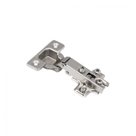 Universal door hinge (without inset) 100 mm white
