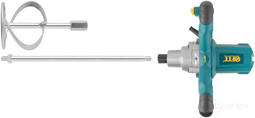 Mixer 1000 W; 0-1100 rpm; 30 Nm; 90 L; metal.housing; BS brushes; res.tilt.; box