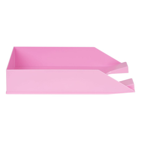 Paper tray horizontal STAMP "Favorite", pink