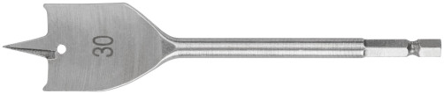 Wood drill bit, U-shaped shank for a 30x152 mm bit