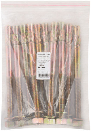 Wedge anchor M 16 x 220 (packing 10 pcs)