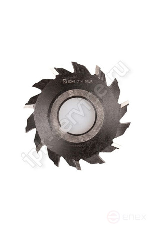 Trekhstor disc milling cutter. different types. tooth 80x08x27 Z=14 type 2 R6M5