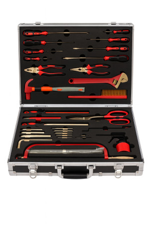 Explosion-proof tool kit (51 items) BeCu No.AA28-51, HORTZ