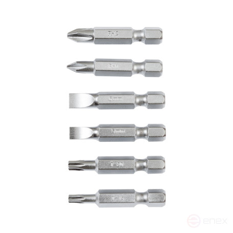 Screwdriver with replaceable inserts (bits), 7 in 1 MASTER 049-7B