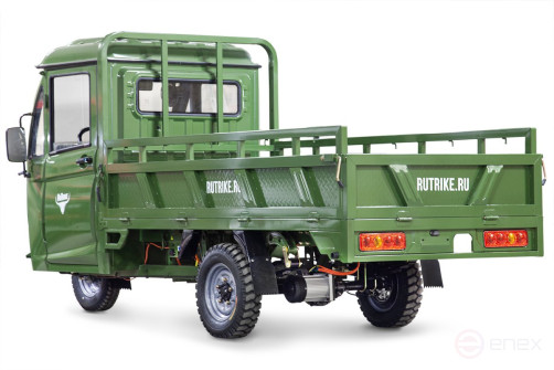 Грузовой электротрицикл Rutrike Фактор 2600 60V2000W, темно-зеленый