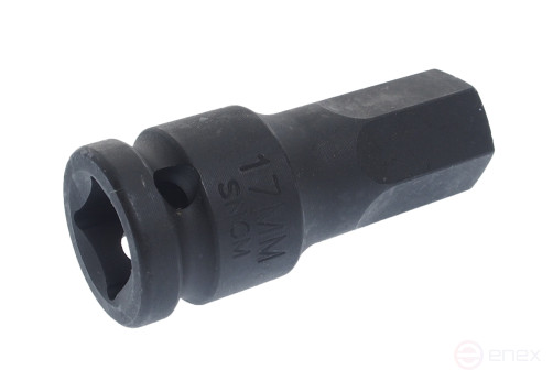 Бита-головка 1/2" HEX H17х25мм ударная L=60мм JTC