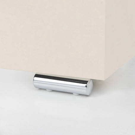 Опора меб. мет. В155 L150 d40 хром AKS