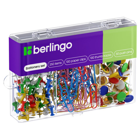 Berlingo small-scale accessories set, 250 items, plastic packaging