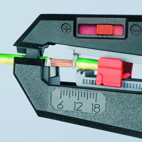 Стриппер автоматический, зачистка:Ø 0.2 -6 мм (AWG 24 -10), рез кабеля: 2.5 мм², L-195 мм