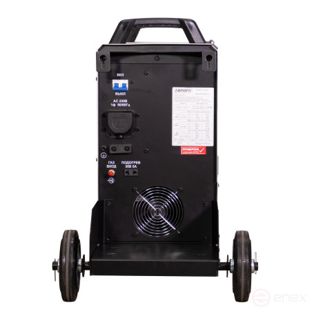 Inverter semi-automatic welding machine AURORA Dynamics 250 PULSE Al + NAKS certificate