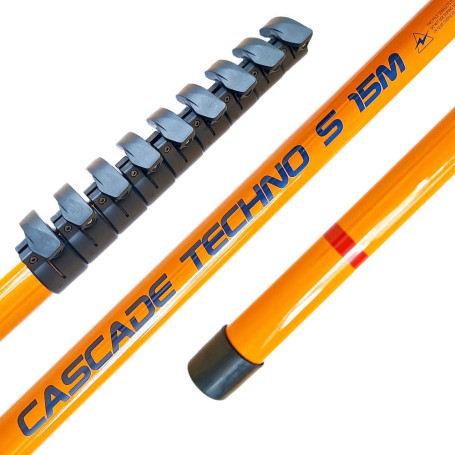 Штанга телескопическая карбоновая Cascade Techno S 15м
