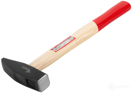 Молоток слесарный, деревянная ручка "Оптима" 600 гр.