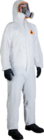 Protective jumpsuit Jeta Safety JPC600, 55% polyethylene, 45% polypropylene, density 55g/m2, (XXL) - 1 pc.