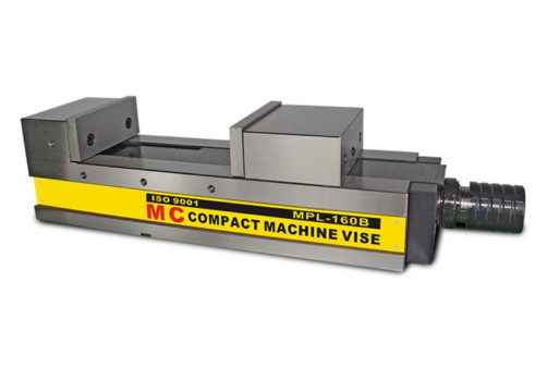 Partner MPL-160B High-pressure machine vise, hydraulic for CNC machines, sponge width 160 mm, solution 0-300 mm, clamping force 50 kN