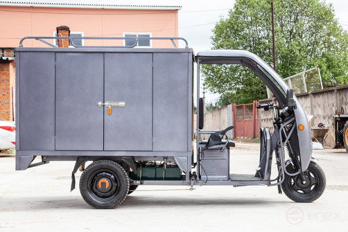 Грузовой электротрицикл Rutrike КАРГО 1800 60V1000W, темно-серый