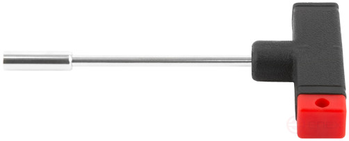 T-shaped screwdriver, 10 CrV bits and 9 heads